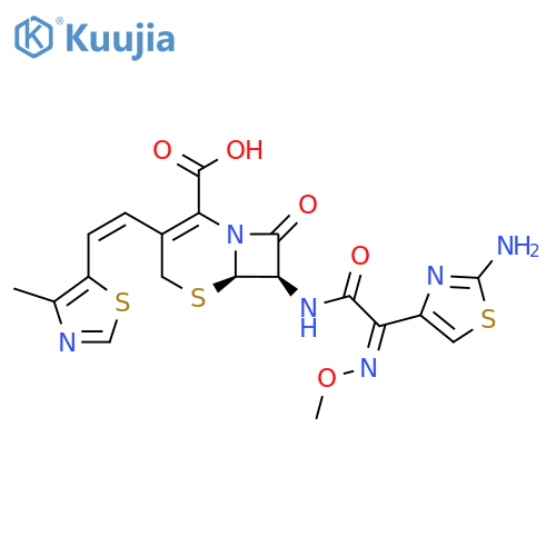 Cefditoren structure
