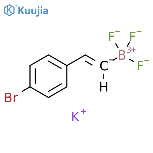 potassium (E)-2-(4-bromophenyl)ethenyltrifluoroboranuide structure