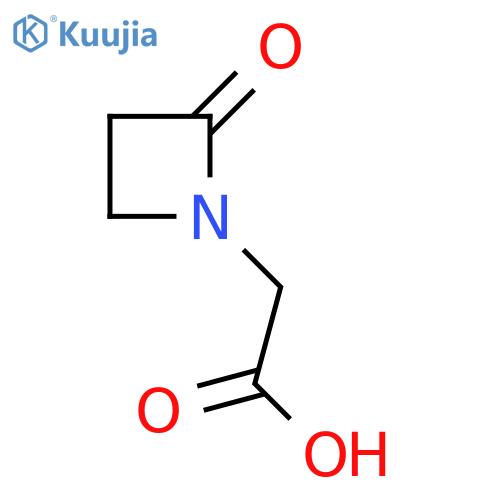 2-(2-oxoazetidin-1-yl)acetic acid structure