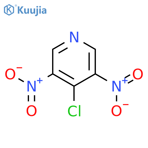 4-chloro-3,5-dinitropyridine structure