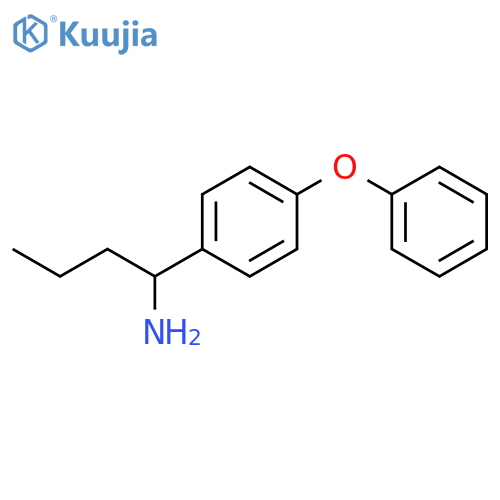 1-(4-phenoxyphenyl)butan-1-amine structure
