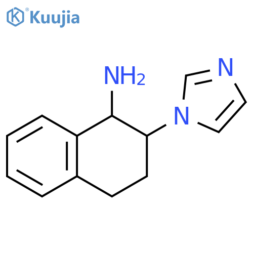 2-(1H-imidazol-1-yl)-1,2,3,4-tetrahydronaphthalen-1-amine structure