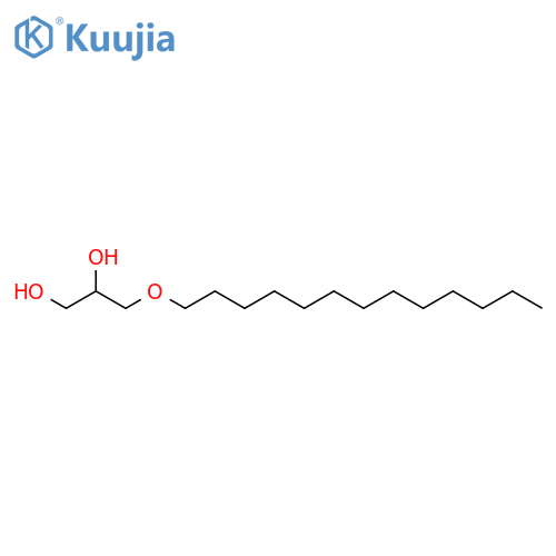 1,2-propanediol, 3-(tridecyloxy)- structure