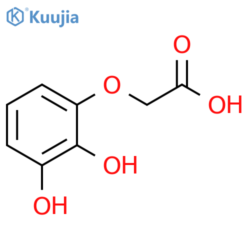 2-(2,3-dihydroxyphenoxy)acetic acid structure