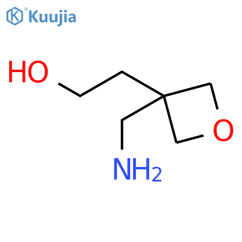 2-[3-(aminomethyl)-3-oxetanyl]ethanol structure