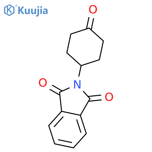 2-(4-oxocyclohexyl)-2,3-dihydro-1H-isoindole-1,3-dione structure