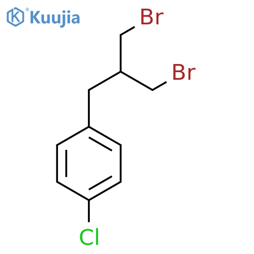 1-(3-Bromo-2-(bromomethyl)propyl)-4-chlorobenzene structure