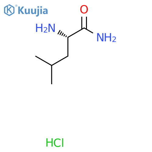 L-Leucinamide hydrochloride structure