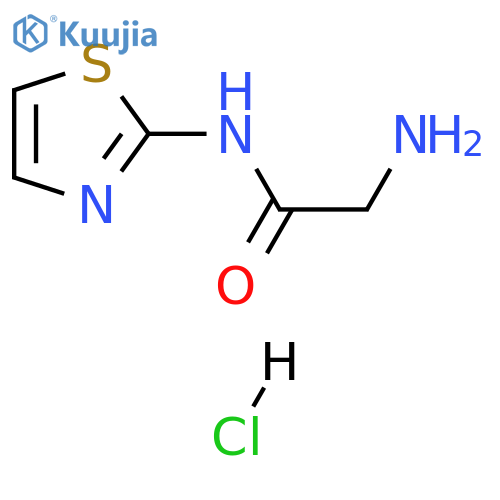 2-Amino-N-(thiazol-2-yl)acetamide Hydrochloride structure