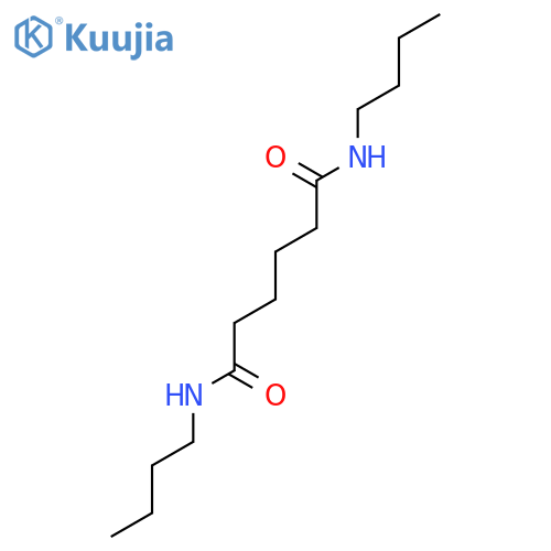 Hexanediamide, N,N'-dibutyl- structure