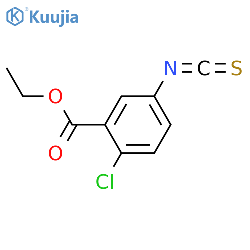 Ethyl 2-chloro-5-isothiocyanatobenzoate structure