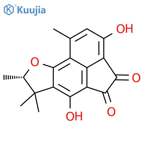 Acenaphtho[5,4-b]furan-4,5-dione,7,8-dihydro-3,6-dihydroxy-1,7,7,8-tetramethyl-, (8S)- structure