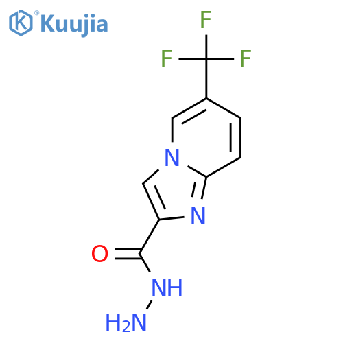 6-(Trifluoromethyl)imidazo1,2-apyridine-2-carbohydrazide structure