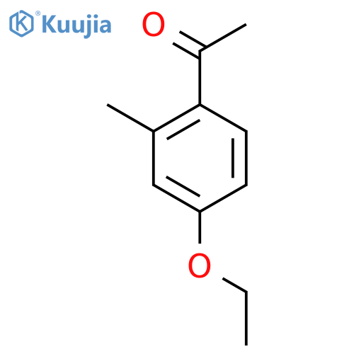 1-(4-ethoxy-2-methylphenyl)ethan-1-one structure