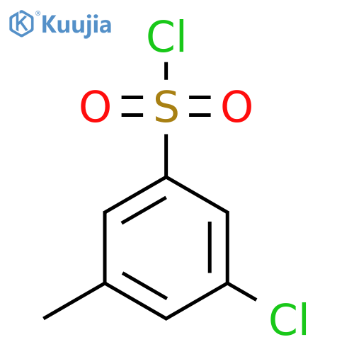 3-Chloro-5-methylbenzenesulfonyl chloride structure