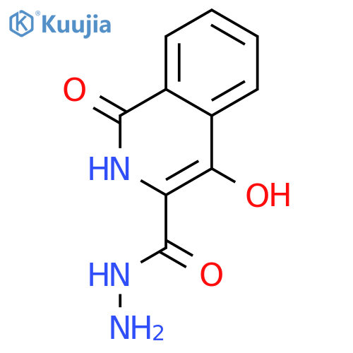 4-Hydroxy-1-oxo-1,2-dihydroisoquinoline-3-carbohydrazide structure