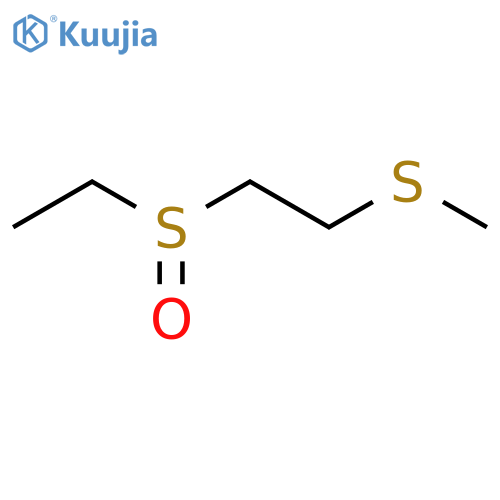 Ethane,1-(ethylsulfinyl)-2-(methylthio)- structure