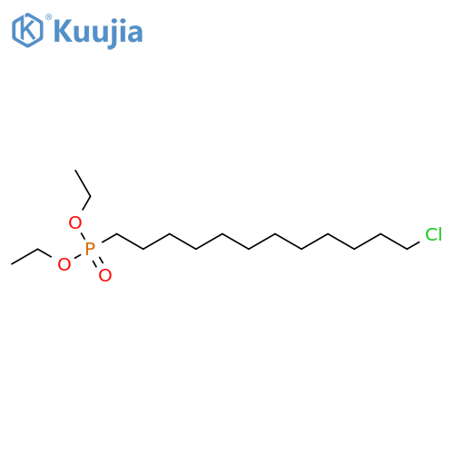 Diethyl-12-chlorododecylphosphonate structure