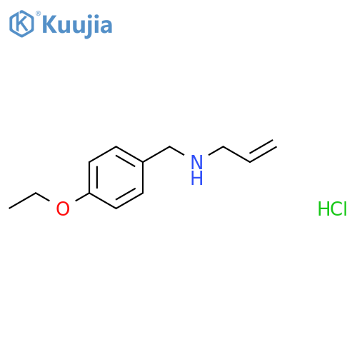N-(4-ethoxybenzyl)-2-propen-1-amine hydrochloride structure