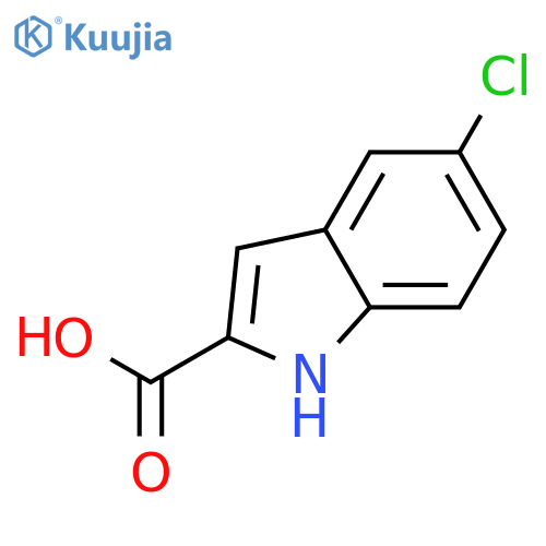 5-chloro-1H-indole-2-carboxylic acid structure