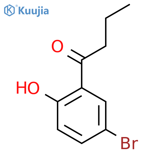 1-(5-bromo-2-hydroxyphenyl)butan-1-one structure