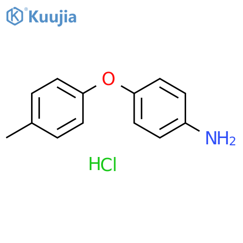 4-(4-Methylphenoxy)aniline hydrochloride structure