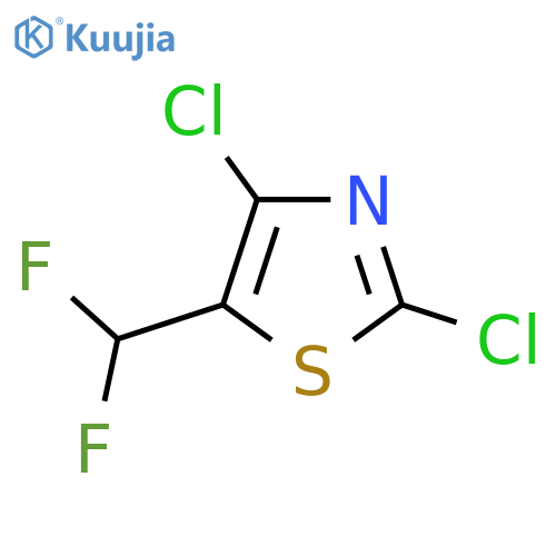 2,4-dichloro-5-(difluoromethyl)-1,3-thiazole structure
