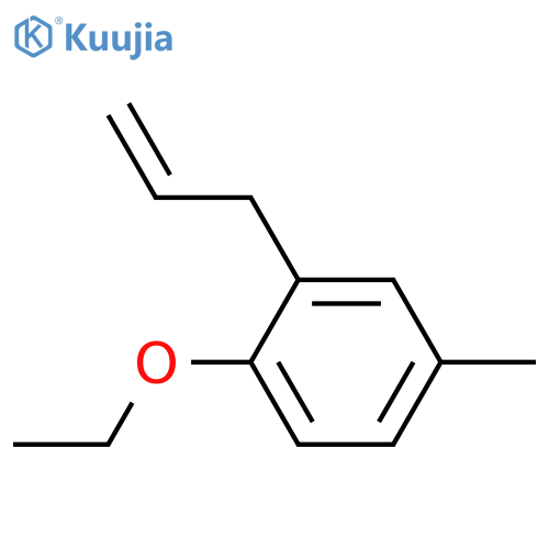 1-ethoxy-4-methyl-2-prop-2-enylbenzene structure