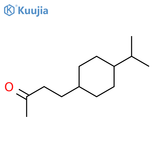 4-4-(propan-2-yl)cyclohexylbutan-2-one structure
