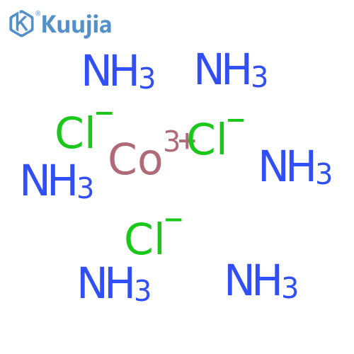 Cobalt hexamine chloride structure