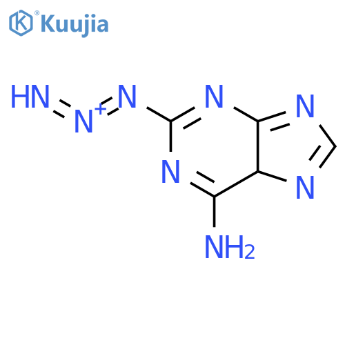 9H-Purin-6-amine,2-azido- structure