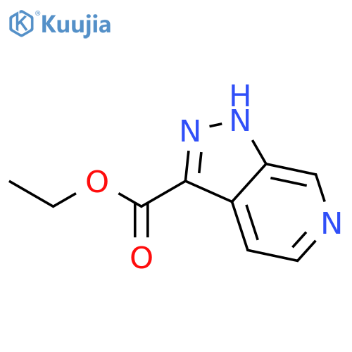 Ethyl 1H-pyrazolo[3,4-c]pyridine-3-carboxylate structure