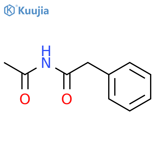 Benzeneacetamide,N-acetyl- structure
