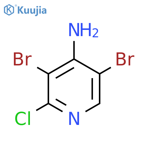 3,5-Dibromo-2-chloropyridin-4-amine structure