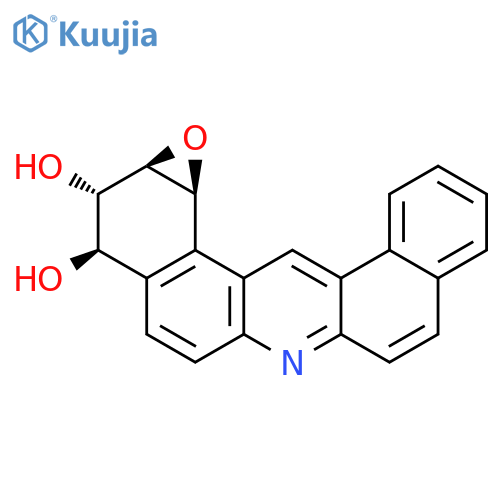 Benz[a]oxireno[3,4]benz[1,2-j]acridine-2,3-diol,1a,2,3,13c-tetrahydro-, (1aR,2S,3R,13cS)-rel- structure