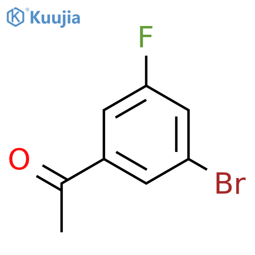 1-(3-Bromo-5-fluorophenyl)ethanone structure