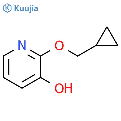 3-Pyridinol, 2-(cyclopropylmethoxy)- structure