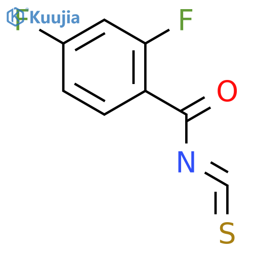 2,4-difluorobenzoyl Isothiocyanate structure