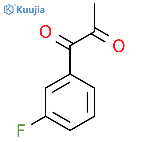 1-(3-Fluorophenyl)propane-1,2-dione structure