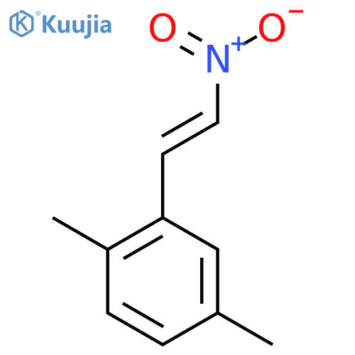 1,4-Dimethyl-2-(2-nitroethenyl)benzene structure