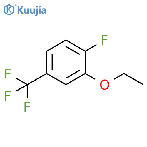 Benzene, 2-ethoxy-1-fluoro-4-(trifluoromethyl)- structure