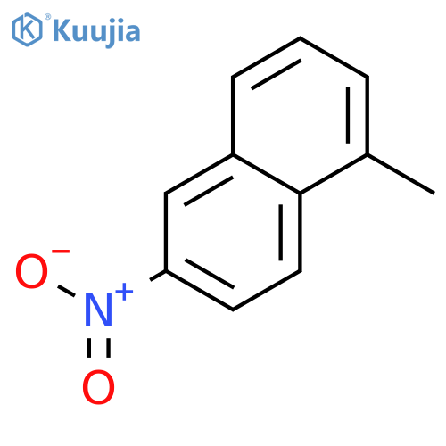 Naphthalene,1-methyl-6-nitro- structure