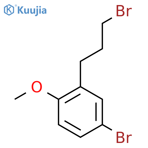 4-Bromo-2-(3-bromopropyl)anisole structure