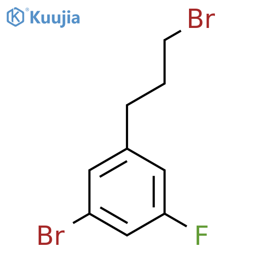 1-Bromo-3-(3-bromopropyl)-5-fluorobenzene structure