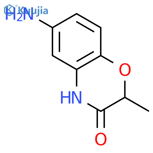 6-Amino-2-methyl-2H-1,4-benzoxazin-3(4H)-one structure