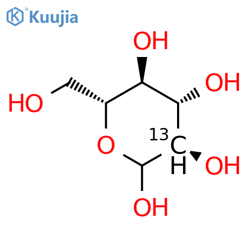 D-Glucose-2-13C structure