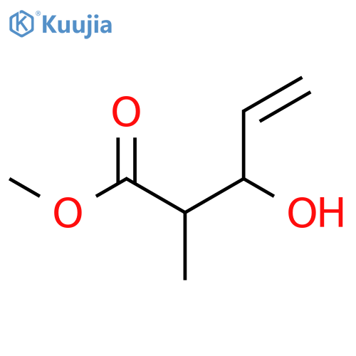Methyl 3-hydroxy-2-methylpent-4-enoate structure