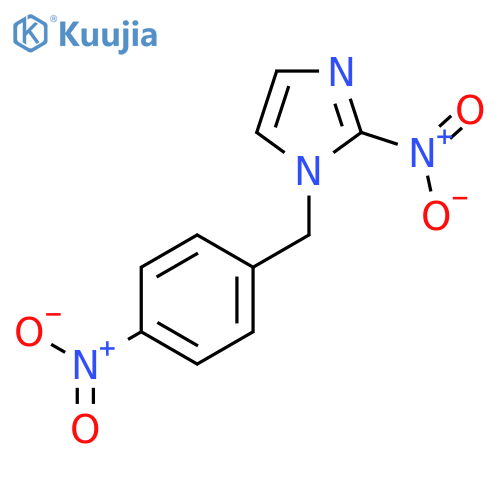 1H-Imidazole,2-nitro-1-[(4-nitrophenyl)methyl]- structure