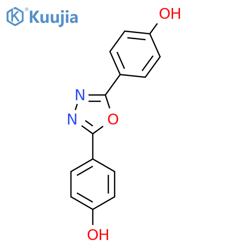 Phenol,4,4'-(1,3,4-oxadiazole-2,5-diyl)bis- structure