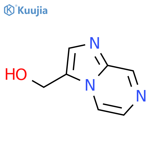 Imidazo[1,2-a]pyrazin-3-ylmethanol structure